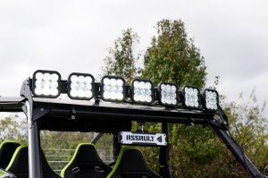 Honda Talon LED Light Bar Kit - Roof - Diode Dynamics - SS5 CrossLink Pro Kit - Cool White - `19-`24